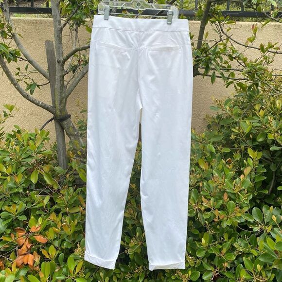 Rebecca Taylor White Minimalist Straight Leg Pants. Size 2. Excellent Condition. - Picture 2 of 5